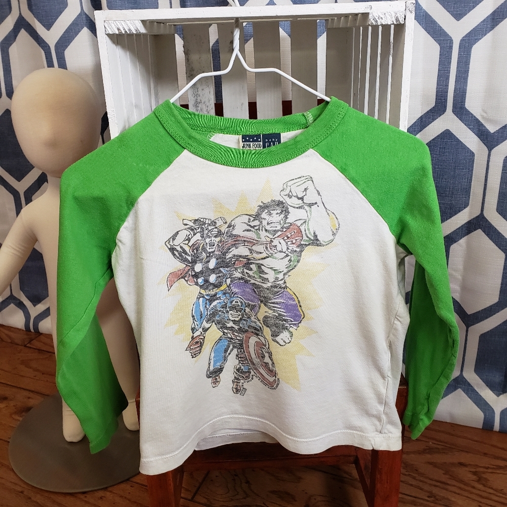 Junk Food Baby Gap Baseball Tshirt